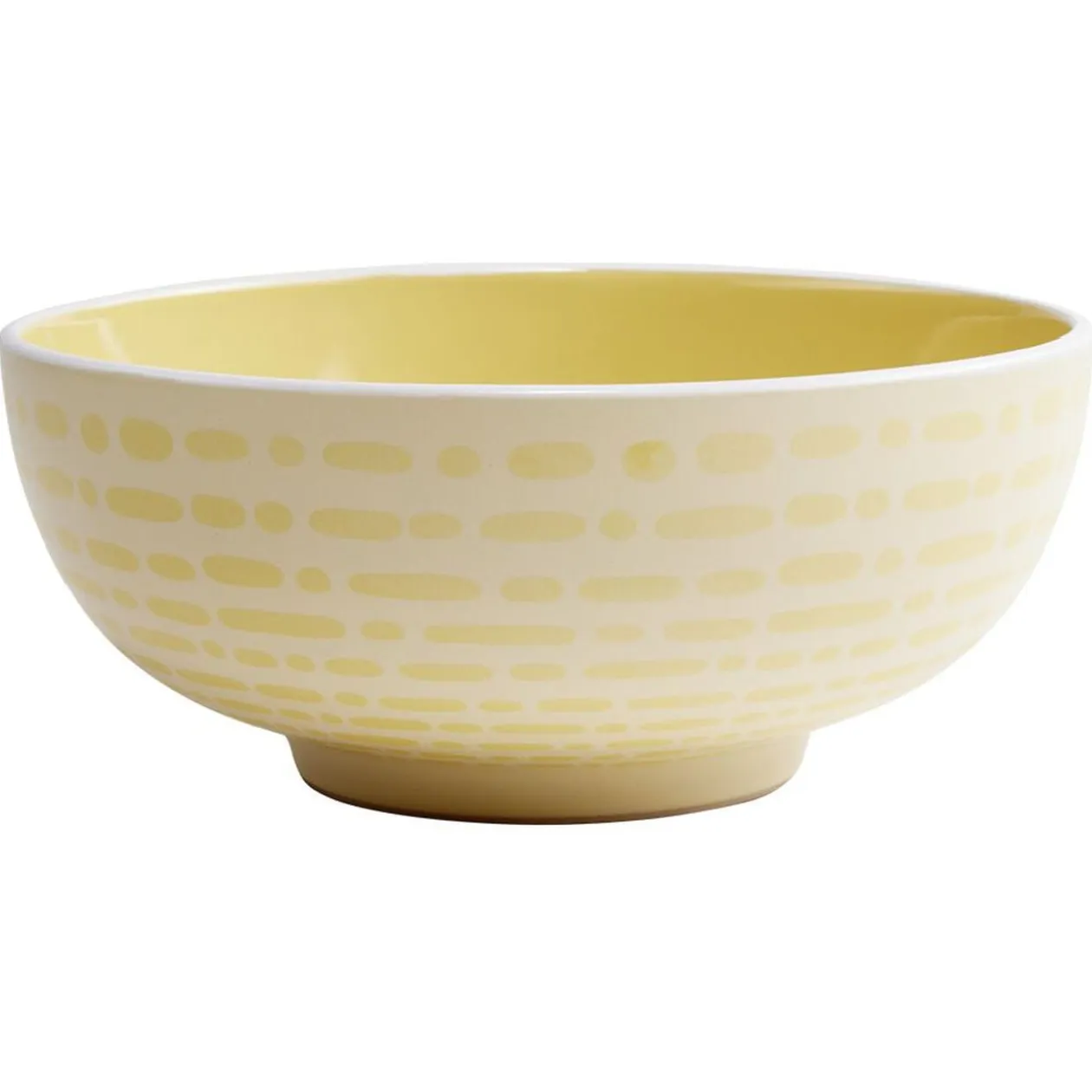 Saladier faïence à motifs Ø20xH8,5cm