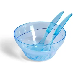 Saladier plastique Ø25cm avec couverts à salade - 3 modèles < Gifi Discount