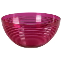 Saladier plastique transparent