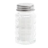 Salière et poivrière de table en verre et inox 50ml < Gifi Outlet