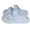 Sandales enfant 2 brides plastique bleu 30/31
