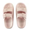 Sandales enfant 2 brides plastique rose 32/33