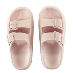 Sandales enfant 2 brides plastique rose 32/33