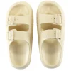 Sandales unisex 2 brides plastique beige 36/37