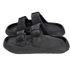Sandales unisex 2 brides plastique noir 38/39