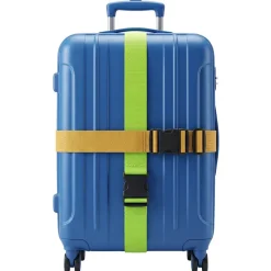 Sangle à bagage 180cm vert ou orange (2 modèles) < Gifi Discount
