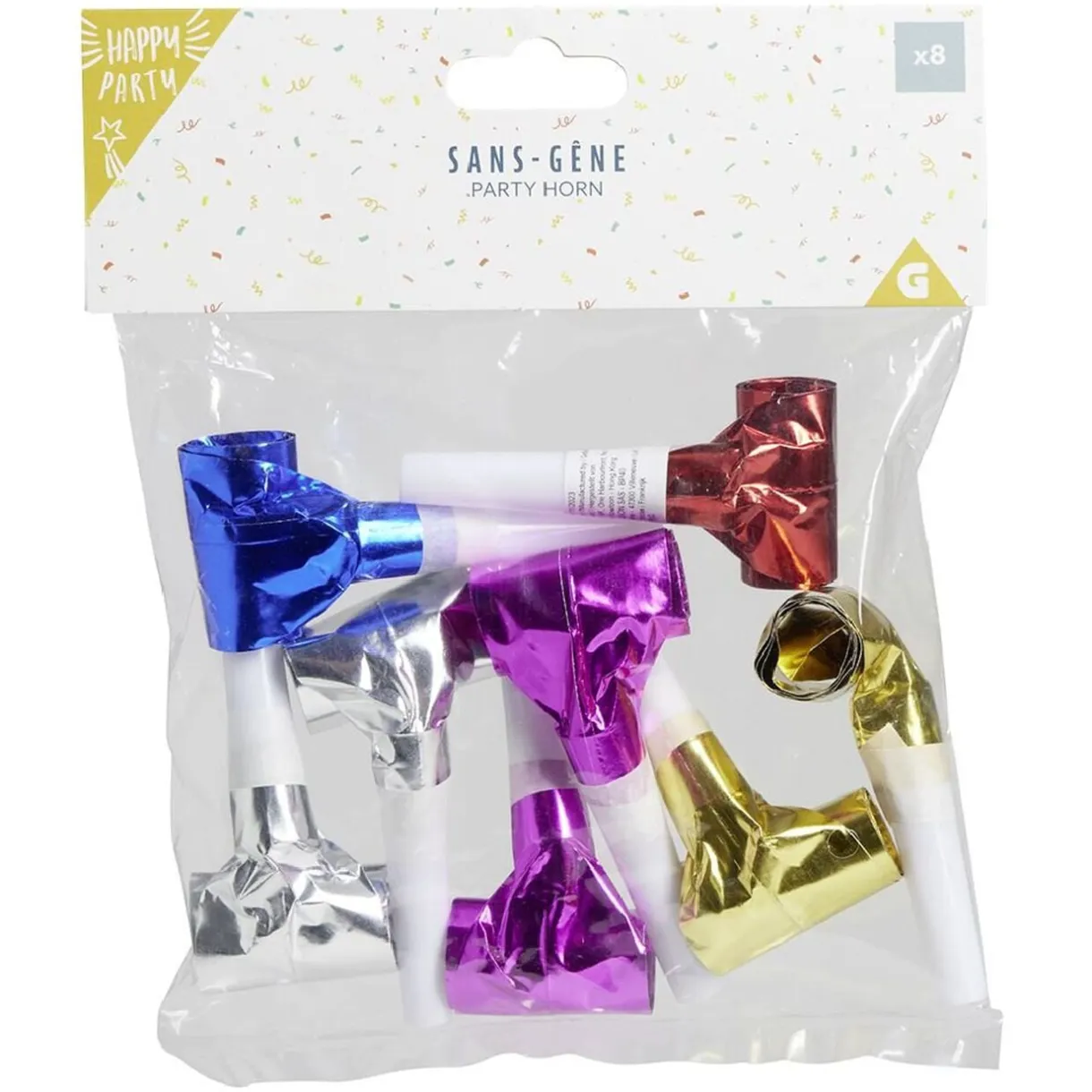 Sans-gêne métallisé x8 < Gifi Hot