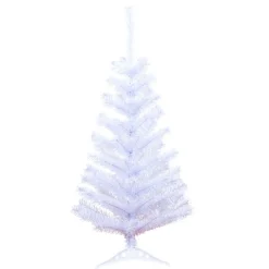Sapin artificiel blanc 80 branches Ø46xH90cm