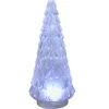 Sapin décoratif lumineux LED Ø10,5xH25cm