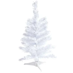 Sapin de Noël artificiel blanc H50cm < Gifi Online