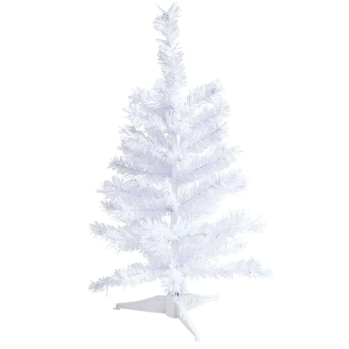 Sapin de Noël artificiel blanc H50cm < Gifi Online
