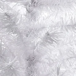 Sapin de Noël artificiel H180cm 370 branches blanc < Gifi