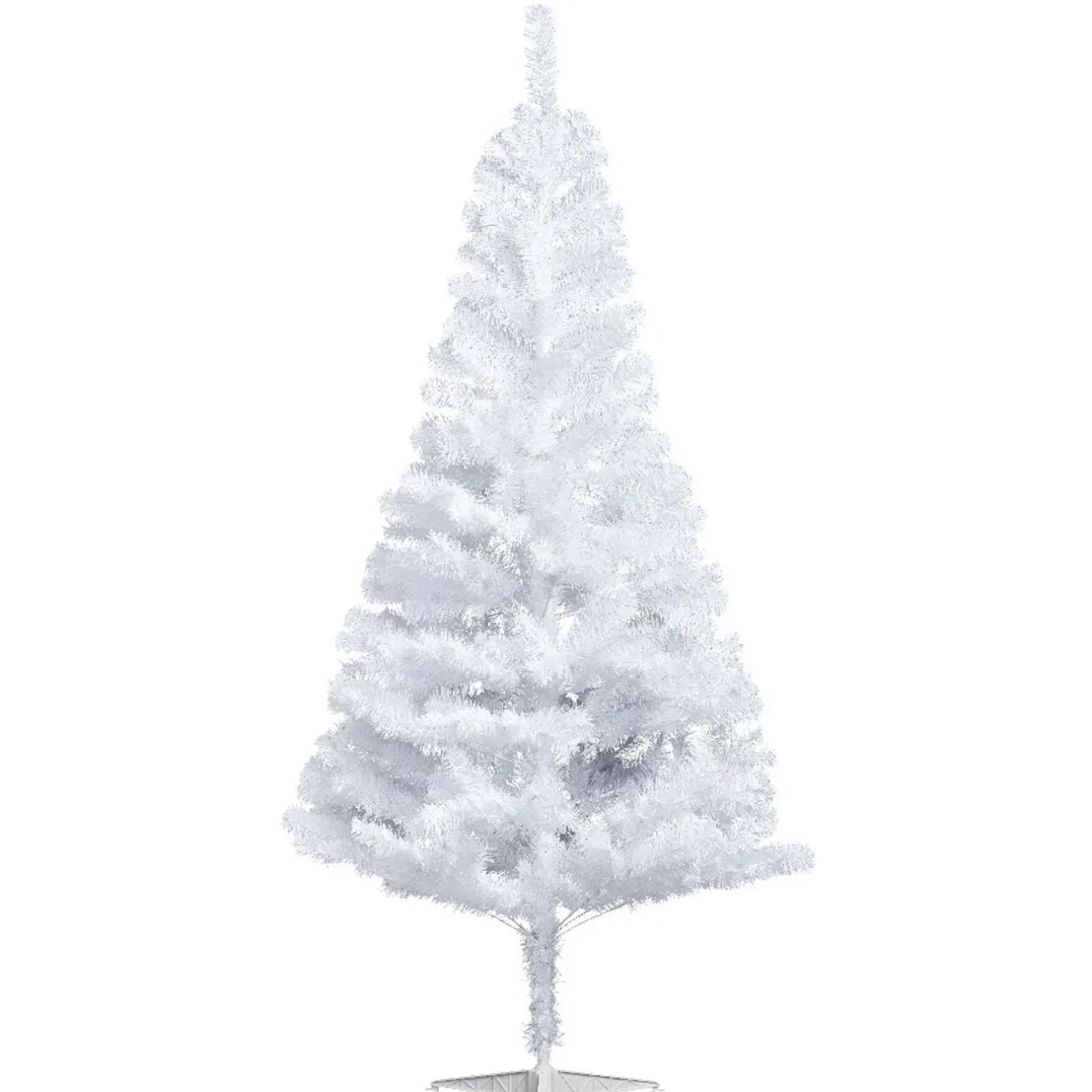 Sapin de Noël artificiel H180cm 370 branches blanc < Gifi