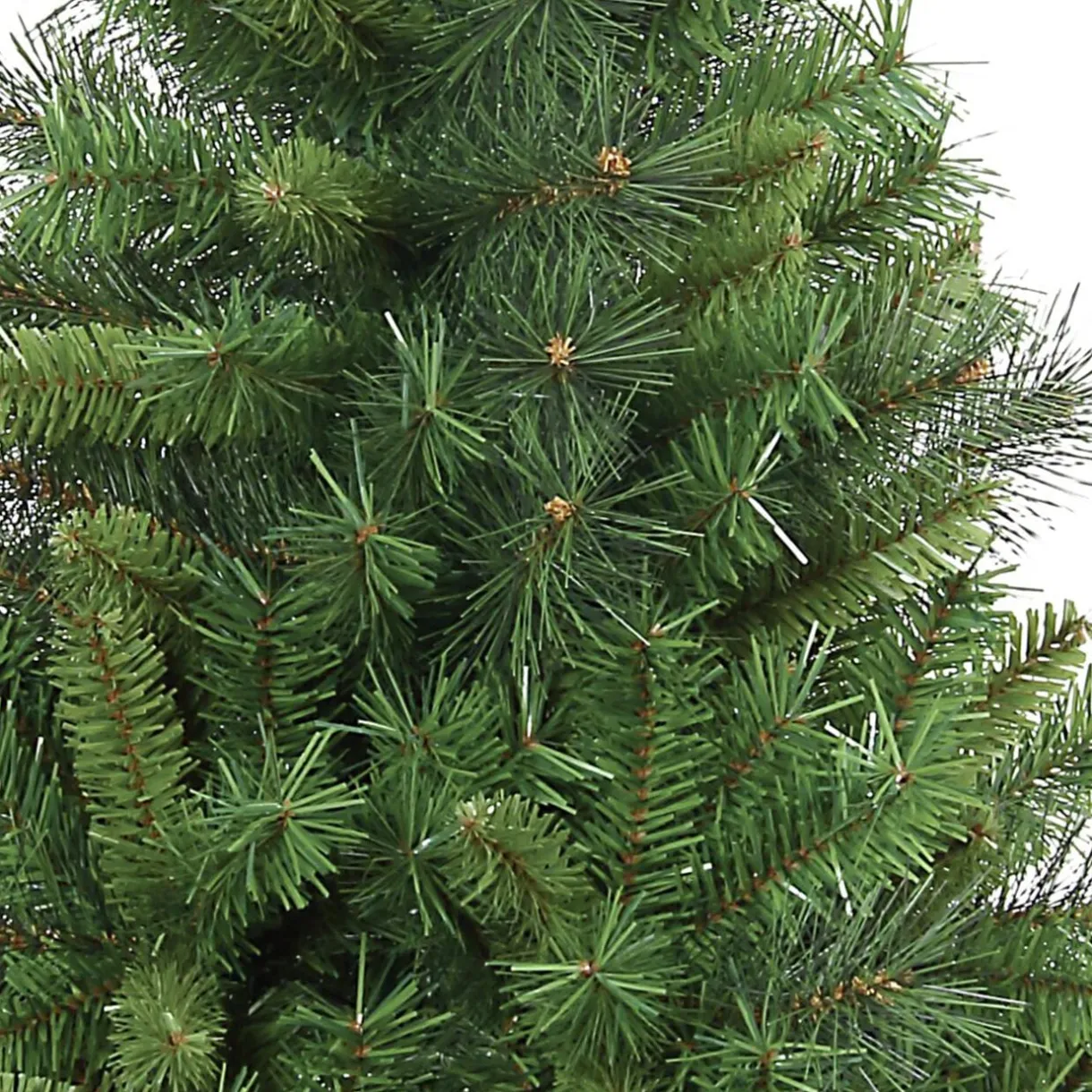 Sapin de Noël artificiel pied bois H120 cm 228 branches vert < Gifi Clearance