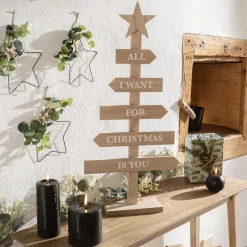 Sapin de Noël à poser en bois < Gifi New