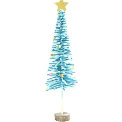 Sapin en feutrine et bois à poser H45cm - 4 modèles < Gifi Best