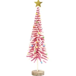 Sapin en feutrine et bois à poser H45cm - 4 modèles < Gifi Best