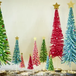 Sapin en feutrine et bois à poser H45cm - 4 modèles < Gifi Best