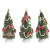 Sapin lumineux décoratif 15LED x3 H18cm < Gifi Discount
