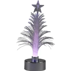 Sapin lumineux fibre optique multicolore < Gifi Outlet