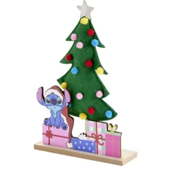 Sapin à poser Disney Stitch bois et feutrine H25,5cm