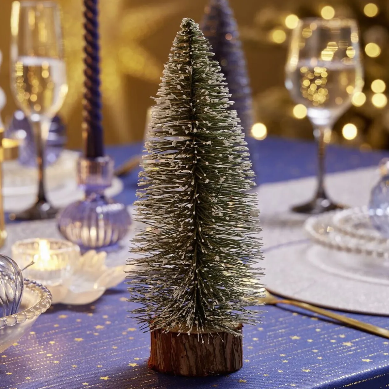Sapin à poser vert H25 cm