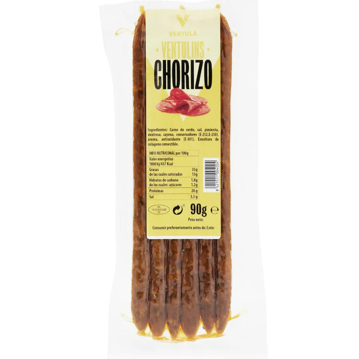Saucisson chorizo Ventula 90g < Gifi Best