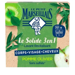 Savon solide 3-en-1 Le Petit Marseillais pomme olivier < Gifi Outlet