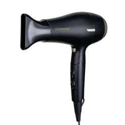 Sèche-cheveux pliable 2000-2200W Homday + diffuseur