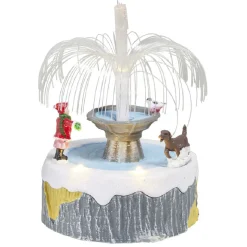 Scène de Noël lumineuse H12,5cm < Gifi