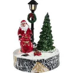 Scène village de Noël avec lanterne lumineuse < Gifi Outlet