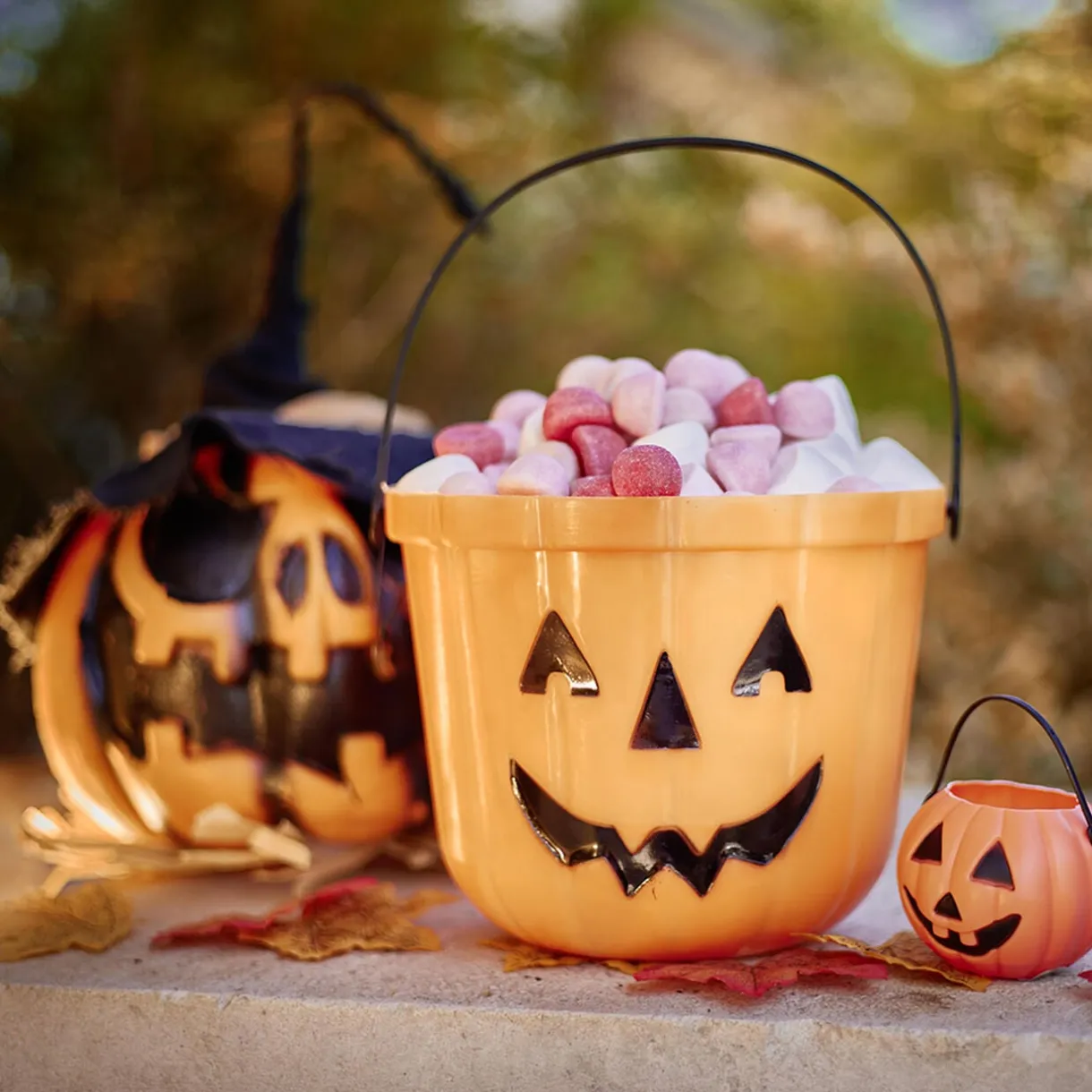Seau à bonbons Halloween design citrouille (3 modèles) < Gifi Best