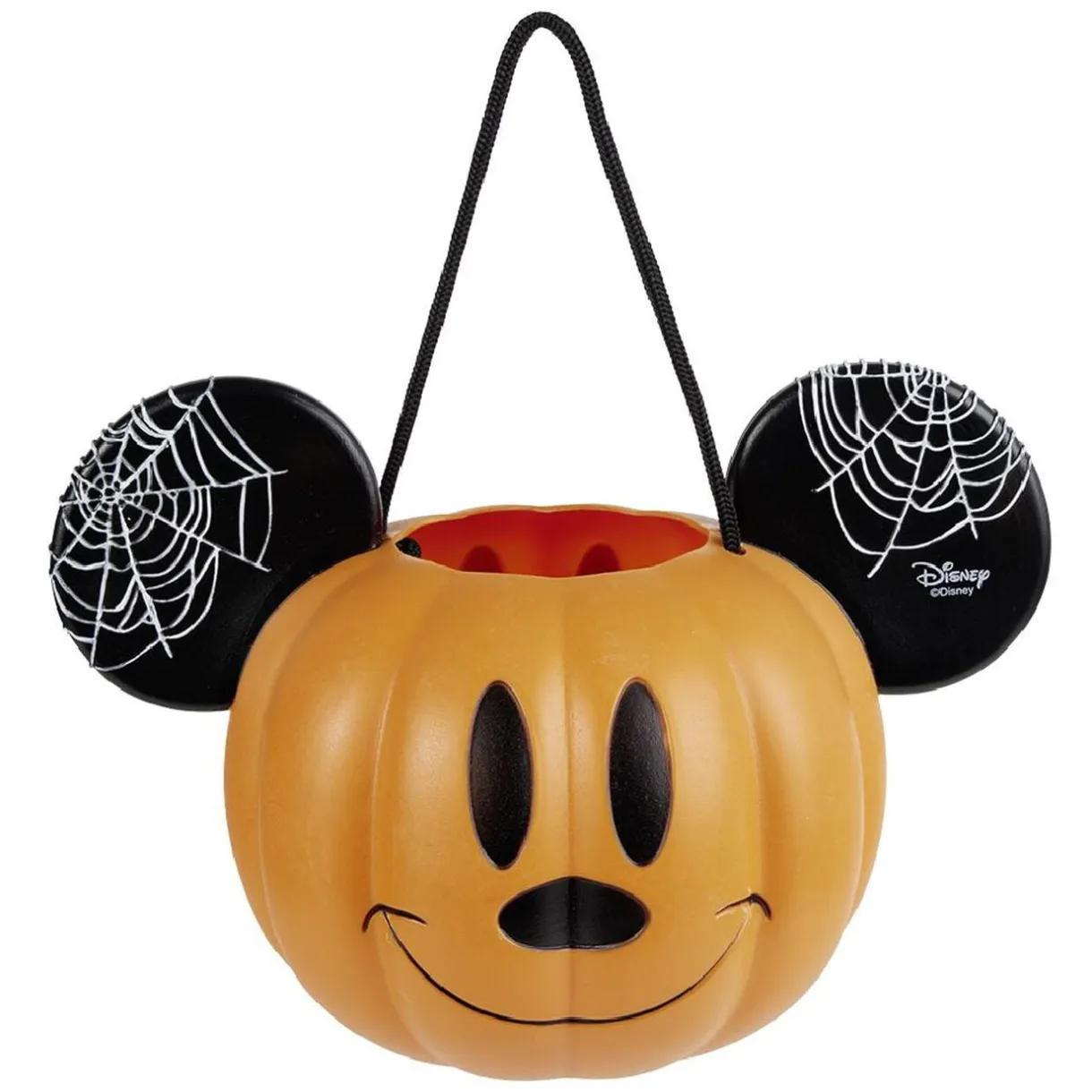 Seau à bonbons Halloween Disney Mickey orange et noir 26x18xH16cm < Gifi Sale