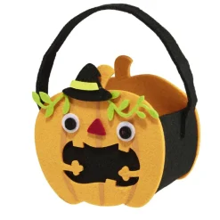 Seau à bonbons Halloween feutrine Ø24xH30cm (3 modèles) < Gifi Clearance