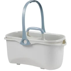 Seau de ménage 11L avec panier gris et bleu < Gifi Clearance