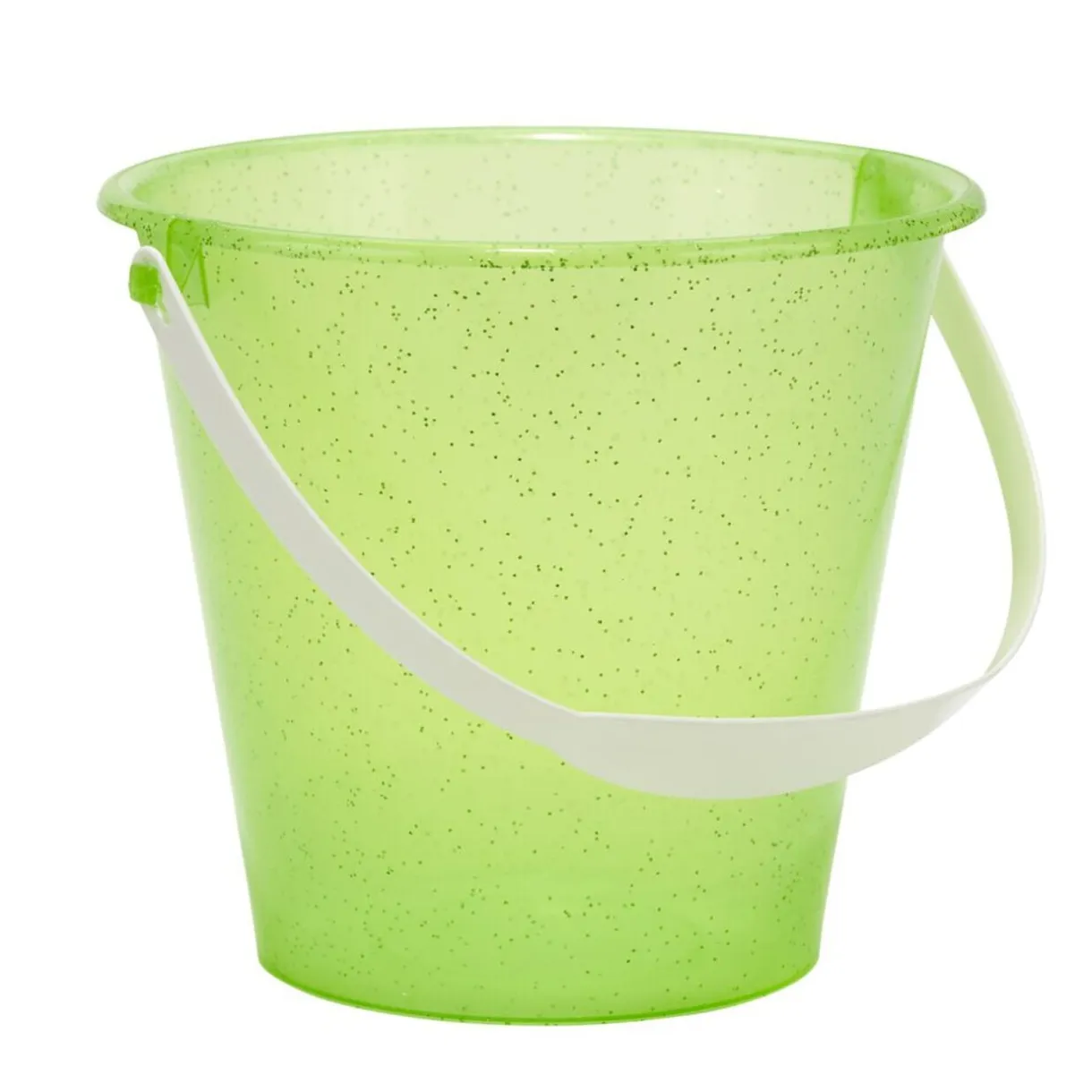 Seau de plage enfant plastique paillette 18x14xH15,5cm (4 modèles) < Gifi Discount