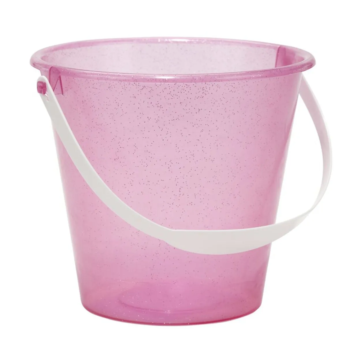 Seau de plage enfant plastique paillette 18x14xH15,5cm (4 modèles) < Gifi Discount