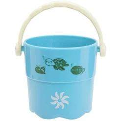 Seau de plage Funky motif animaux de la mer x3 - Ø7xH7cm < Gifi