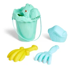 Seau de plage garni dinosaure 5 pièces vert bleu jaune < Gifi Sale