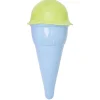Seau de plage garni Ice cream Funky 11 pièces bleu ou rose