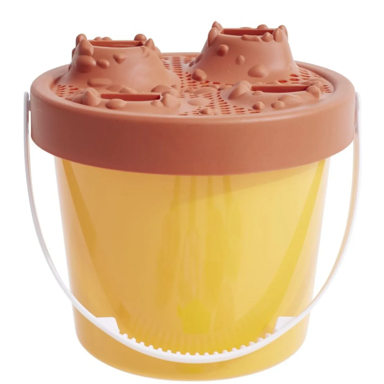 Seau de plage jardinier enfant plastique Ø18xH24,6cm x12 pièces