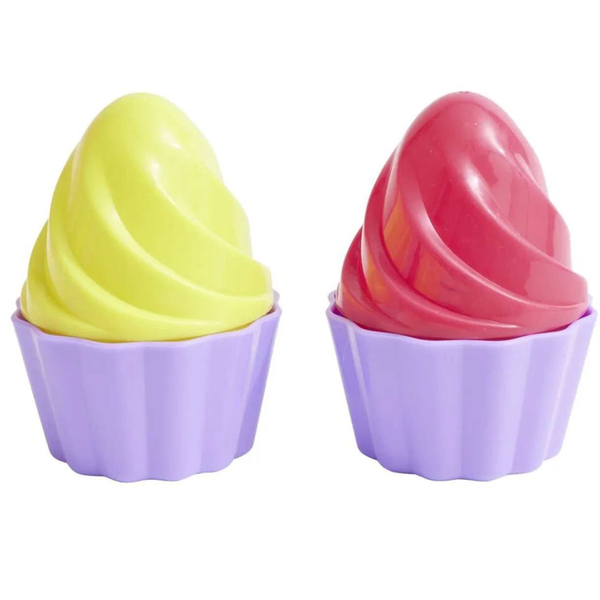 Seau de plage pâtissier plastique Ø18xH21cm x12 pièces (2 modèles) < Gifi Sale