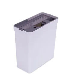 Seau essoreur compact 10L avec balai rotatif et 1 recharge 30,5x22xH148cm