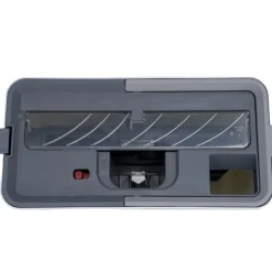 Seau essoreur compact 10L avec balai rotatif et 1 recharge 30,5x22xH148cm