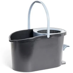 Seau essoreur 5L à pédale avec balai rotatif