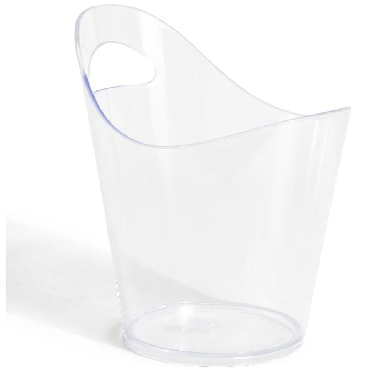 Seau à glaces 5L plastique transparent
