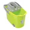 Seau Wash Easy à roulettes Paul Masquin vert et gris