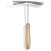 Serfouette métal manche bois L30cm