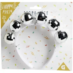 Serre-tête disco boule à facette < Gifi Outlet