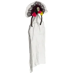 Serre-tête squelette avec voile enfant < Gifi Outlet